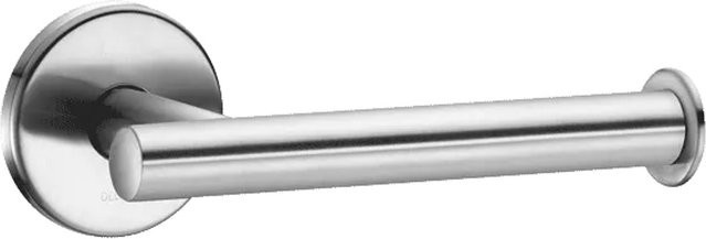 Delabie WC-Papierhalter für 1 Rolle aus Edelstahl in Silber, Wandmontage, B/T/H: 15,0 x 25,0 x 6,0 cm - Bild 1