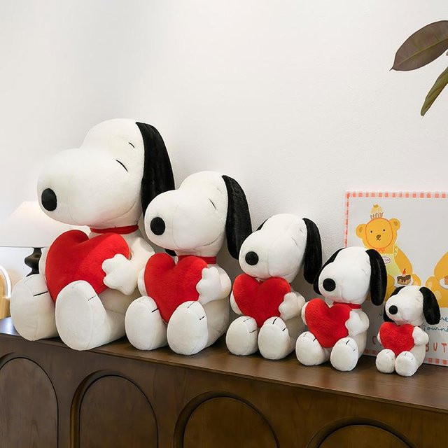 Bai Fen Bai dolls and toys Snoopy Hundepuppe Plüsch weiß 100cm - Bild 1