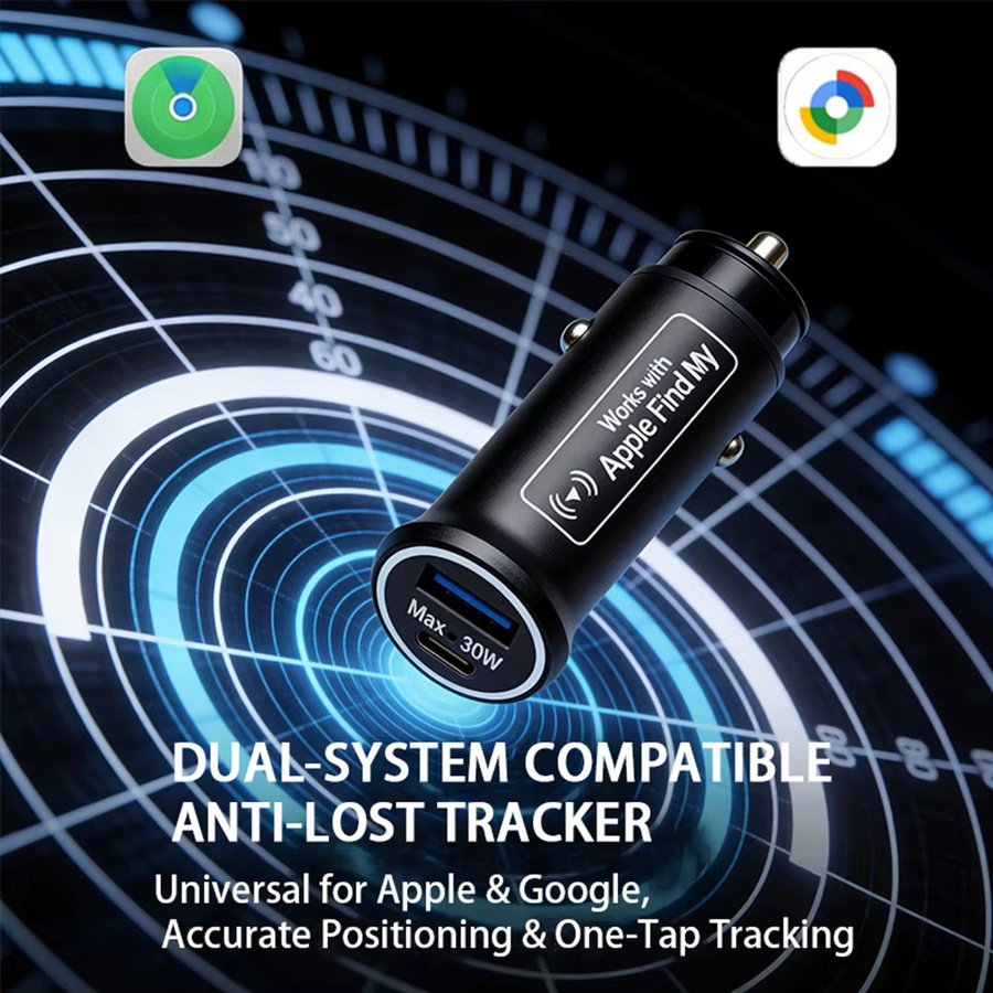 TPBUFF USB-Autoladegerät mit USB-C Typ-C Adapter für schnelles Laden, Schwarz - Bild 5