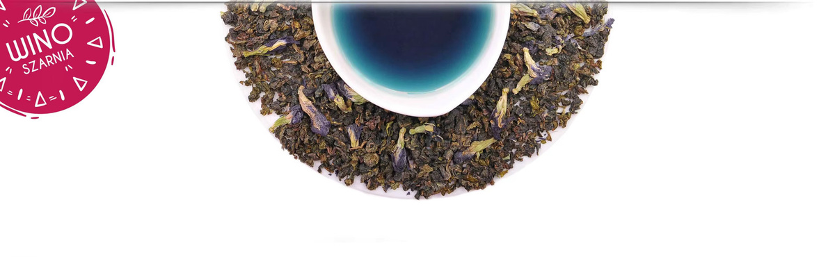 WINO SZARNIA, Oolong-Tee Blau mit Klitoria Flower Butterfly Pea, 50g - Bild 3