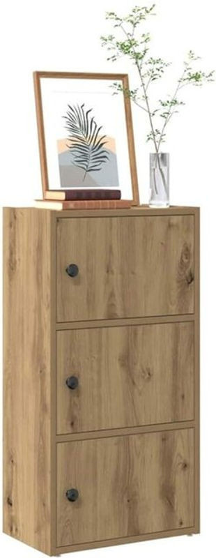 Bücherregal Vidaxl Artisan-Eiche B/T/H: 40 x 24 x 77 cm aus Holzwerkstoff - Bild 1