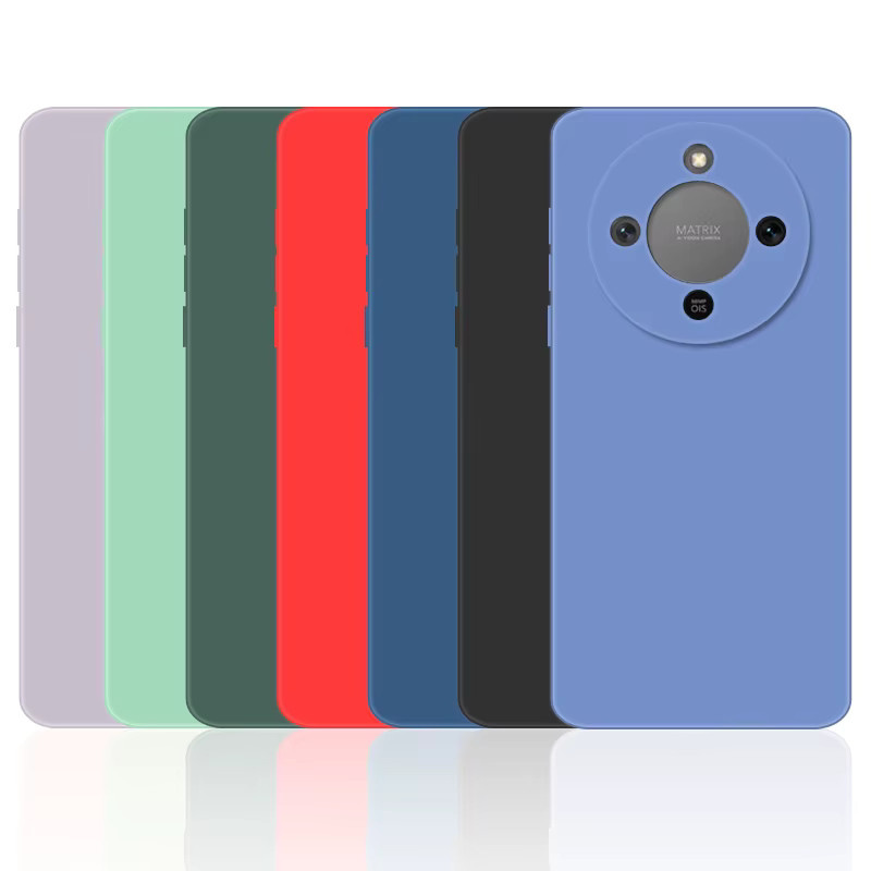 Schutzhülle für Honor Magic 8 Lite aus weichem Silikon in Rot und Multicolour - Bild 2