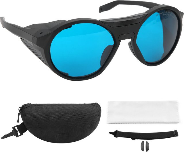 Laserschutzbrille Augenschutzausrüstung in Schwarz für die Wellenlängen 180-430 nm, 630-640 nm, 640-740 nm und 740-750 nm - Bild 1