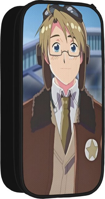 Fancy Style Studio Hetalia Achsenmächte Federmäppchen mit großer Kapazität und zwei Fächern, Mehrfarbig - Bild 1