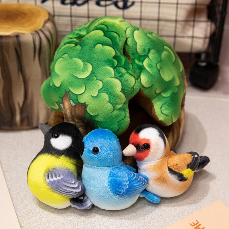 Kidsly Bird into Nest, Plüschtier, 15cm, ab 18 Jahre - Bild 3