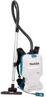 Makita Akku-Rucksackstaubsauger DVC660Z in Schwarz Blau Grau mit 5,5 l Behältervolumen - Bild 1