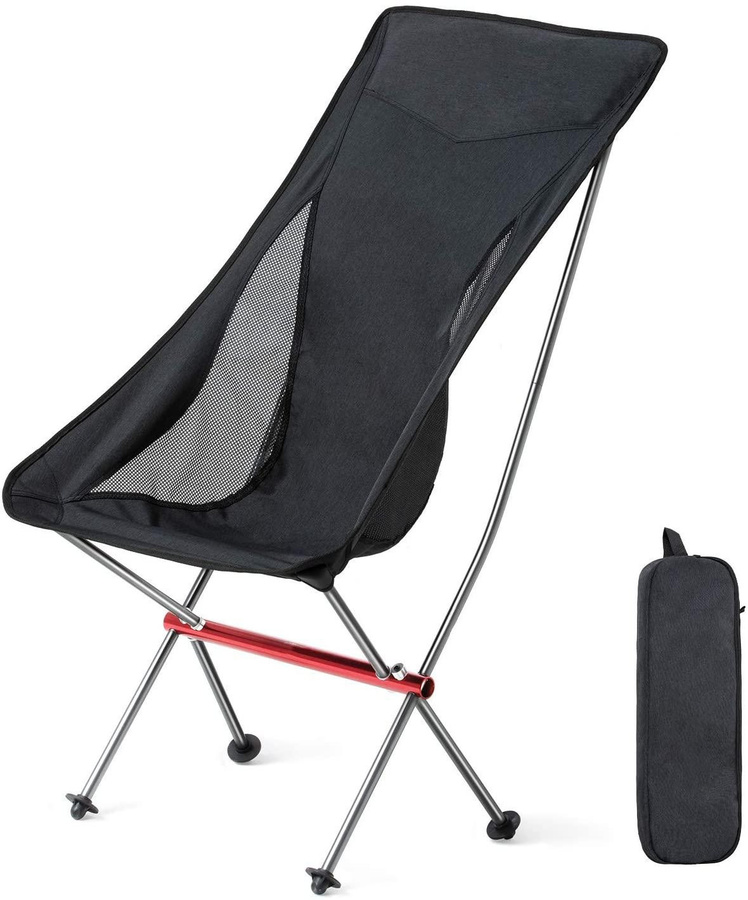 Binchi Outdoor Product Ultraleichter Campingstuhl aus Aluminiumlegierung, klappbarer Mondstuhl für Strand, Picknick und Angeln - Bild 4