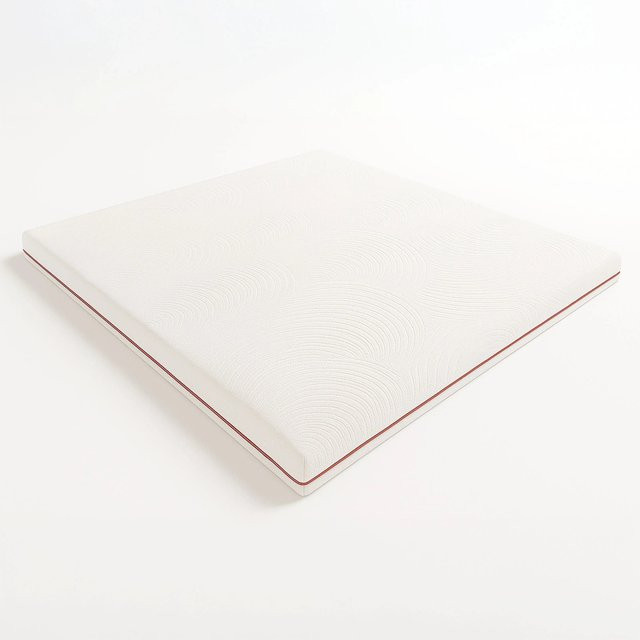 The White Stone Matratzentopper Aladino aus Memory Schaum mit 9 Zonen, Farbe: Weiß, B/T/H: 180 x 200 x 5 cm - Bild 1