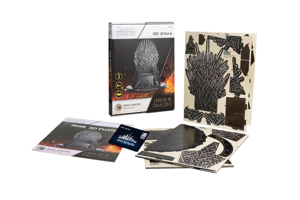 Revell House of the Dragon Iron Throne Modellbau ab 10 Jahren - Bild 3
