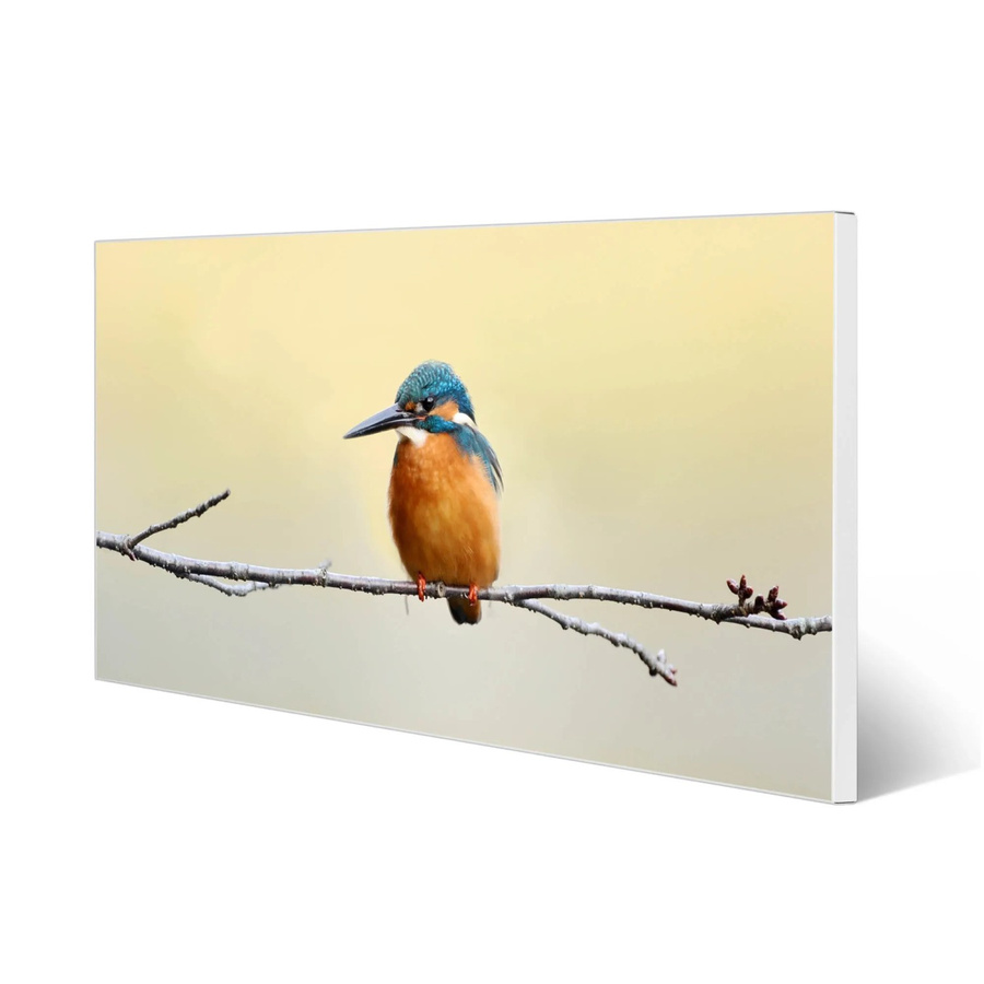 Banjado Magnettafel aus Metall in Weiß mit Motiv Pause, Magnetwand und Pinnwand, B/H: 78 x 37 cm - Bild 1
