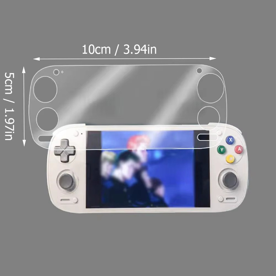 Retroid Pocket 6 Displayschutzfolie transparent kratzfest mit Smooth Touch für klare Bildqualität - Bild 4