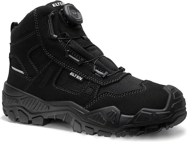 Elten Sicherheitsstiefel MIKE BOA S3S Mid ESD in Schwarz, Größe 47 - Bild 1
