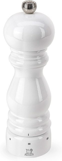 Peugeot Paris Salzmühle U-Select aus Holz in Weiss, Höhe: 18 cm - Bild 1