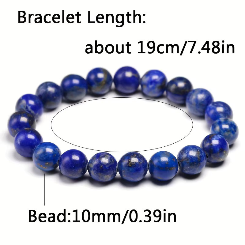 TYSEA Armband, Lapis Lazuli Perlen, Unisex - Bild 2