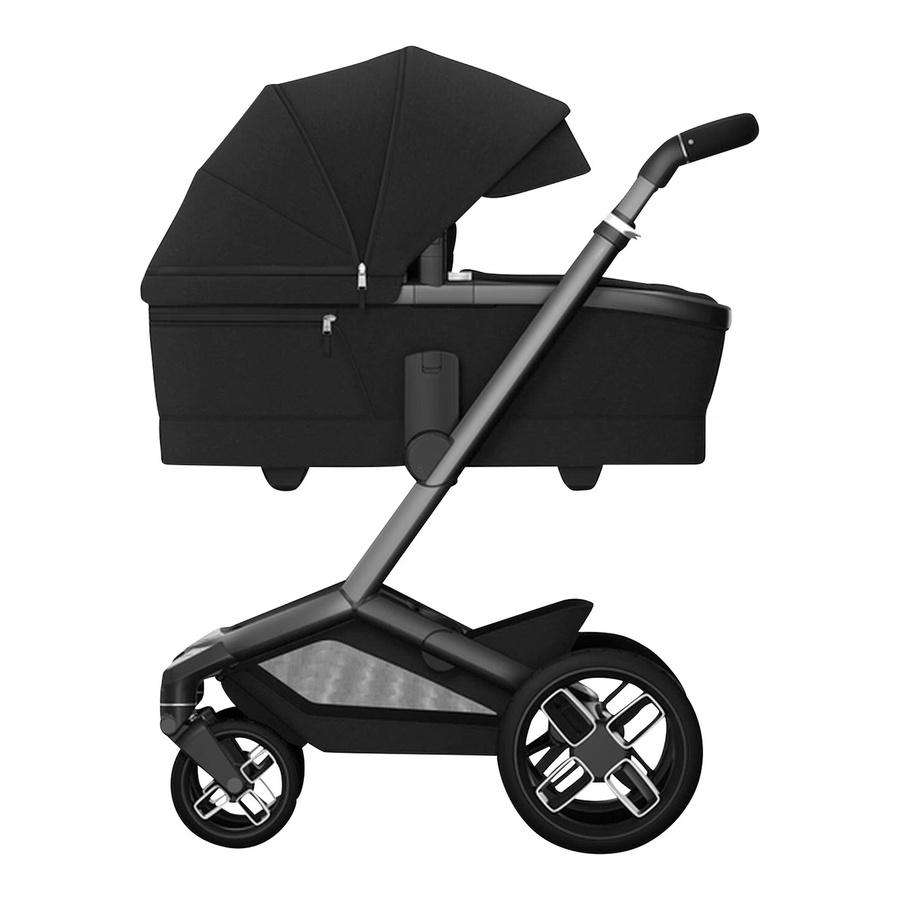 Maxi-Cosi Premium Kombikinderwagen Fame 3in1 mit Babyschale Pebble 360 Pro 2 in Schwarz - Bild 2