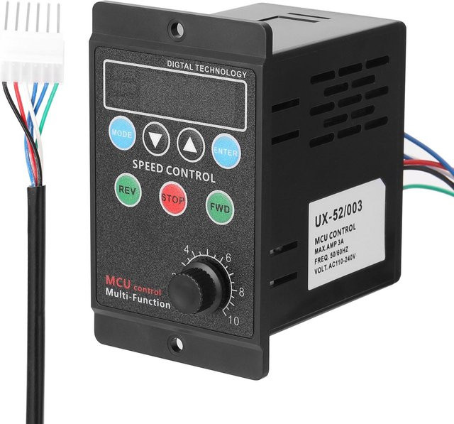 TOMTOP JMS Multifunktionaler Motordrehzahlregler mit Anzeigerate 400W AC220V in Bunt - Bild 1