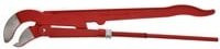 Gedore red Eck-Rohrzange 45 Grad abgewinkelt mit S-Maul und versetzter Zahnung, Spannweite: 103 mm, R27140030 - Bild 1