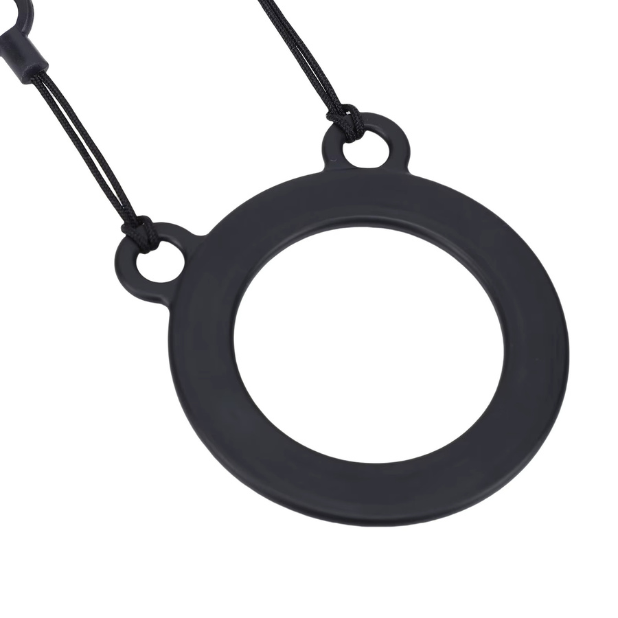 M22 Magnetisches Handy-Umhängeband mit Bärenringen in Schwarz, Verstellbares Handy-Lanyard und Anpassbarer Trageriemen - Bild 4