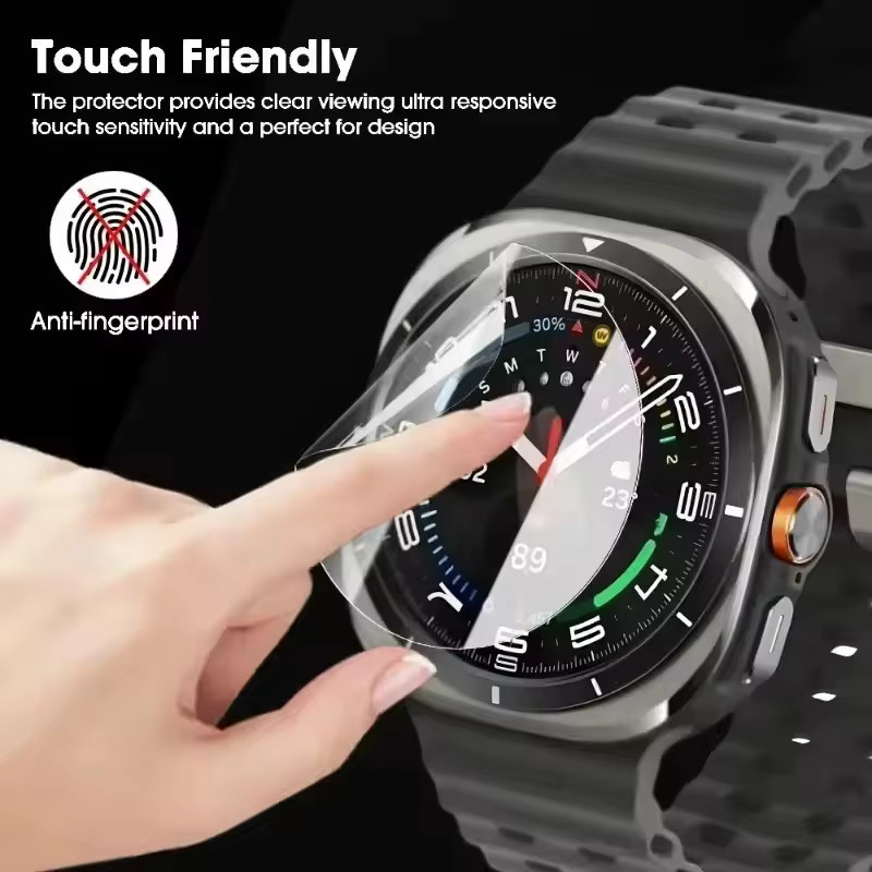Samsung Hydrogelfolie für Galaxy Watch 7 6 5 4, transparent, 5 Stück - Bild 4
