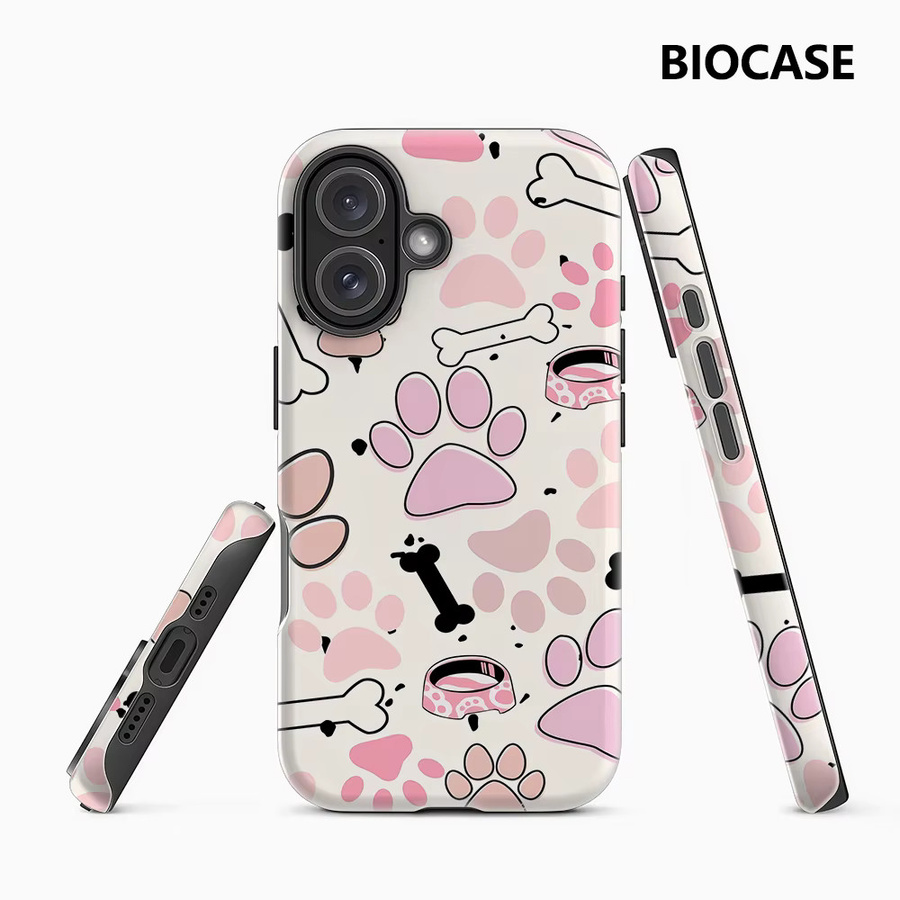 BioCase Pet Paw Fun 2-in-1 MagSafe Handyhülle für iPhone 17 16 15 14 13 12 Pro Max Plus Stoßfeste Hartschalen-Hülle - Bild 2