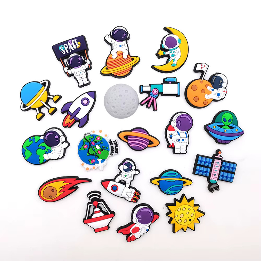 MEIDEJIE Astronauten-Schuhanhänger, PVC, Kinder - Bild 3