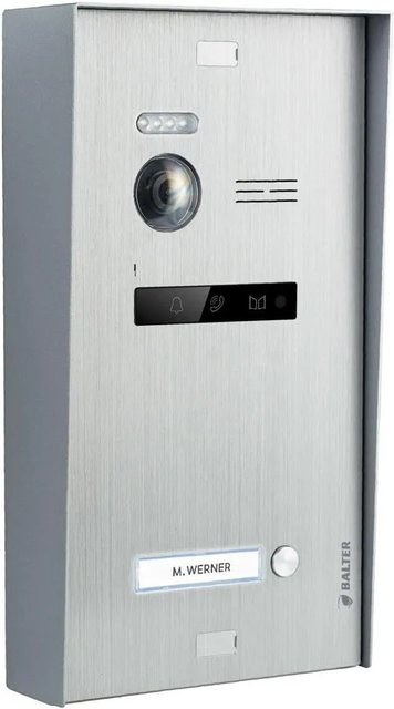 Balter EVO-HD Aufputz Montage Box für Video Türsprechanlagen in Silber - Bild 1
