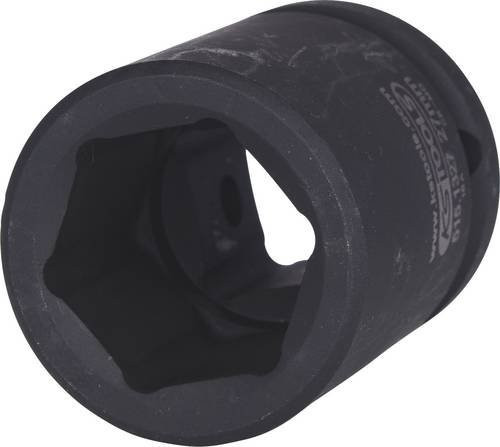 KS Tools 3/4 Zoll Sechskant-Kraft-Stecknuss kurz 27mm aus Chrom-Molybdän in Schwarz - Bild 1