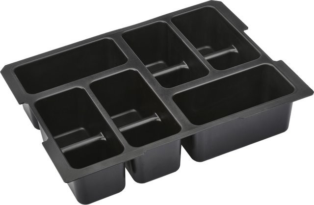 Parkside Kleinteileeinsatz aus Kunststoff in Schwarz, B/T/H: 43,0 x 32,0 x 6,0 cm - Bild 1