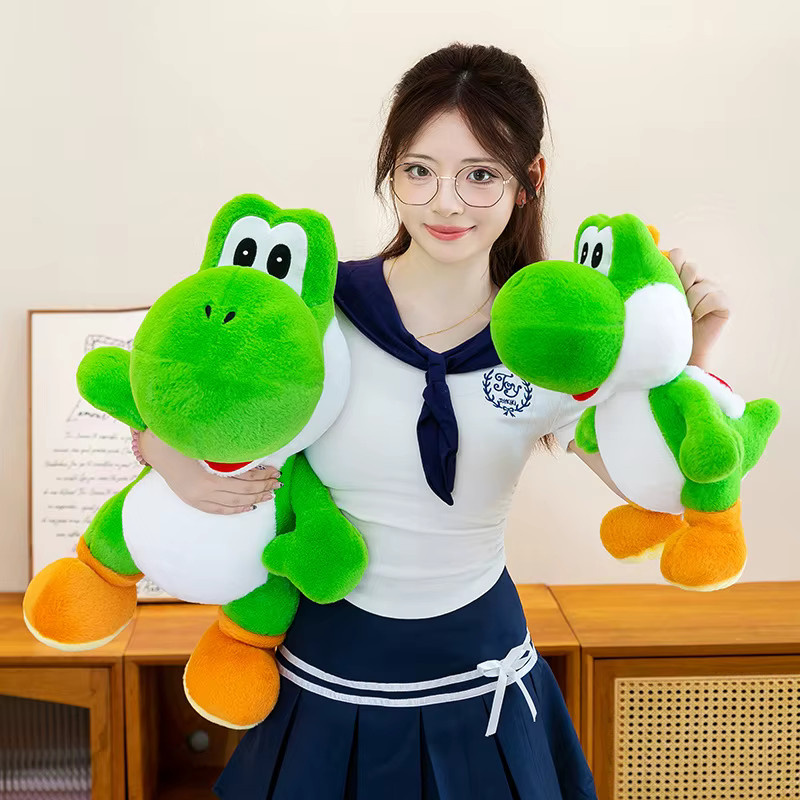 Bandai Yoshi Dinosaurier Plüschtier Puppe, Super Mario, 40-60cm - Bild 3