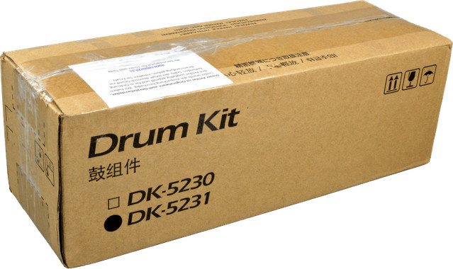 Kyocera DK 5231 Trommel-Kit für ECOSYS M5521, M5526, P5021, P5026 in Cyan, Magenta und Gelb - Bild 1