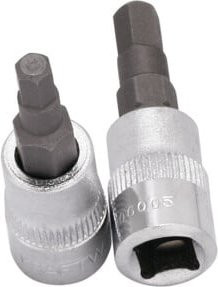 Kraftwerk Innensechskant-Bit Stecknuss 6 mm 1/4 Zoll in Silber - Bild 1