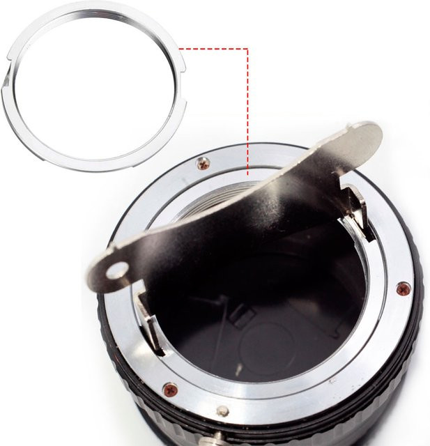 ESTINK M42-PK Adapter für Pentax PK K-Mount in Silber - Bild 1