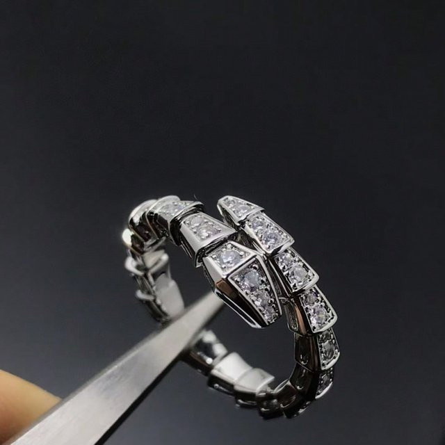 MTMA Ring Schlange, Silber, Diamant, Zirkonia, Damen - Bild 1