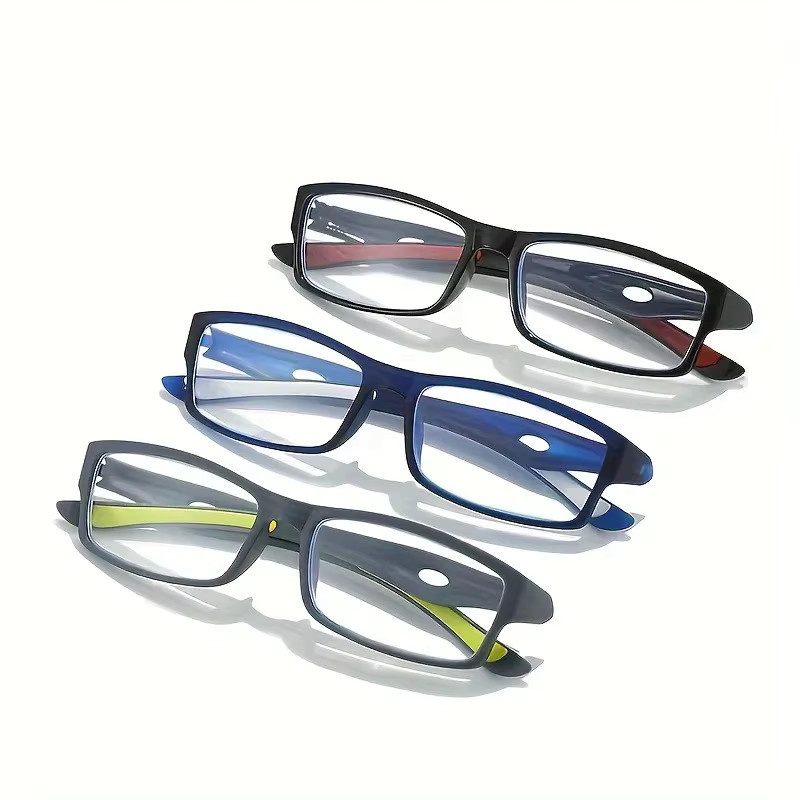 Viewring Lesebrille, Vollrand, rechteckig, Kunststoff, Unisex - Bild 3