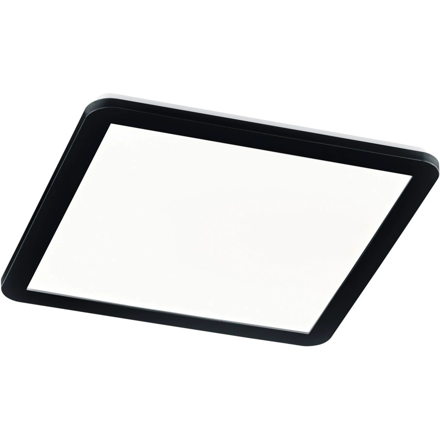 Trio LED-Deckenleuchte Camilla in Schwarz Matt, dimmbar, B/T/H: 400 x 400 x 30 mm - Bild 2
