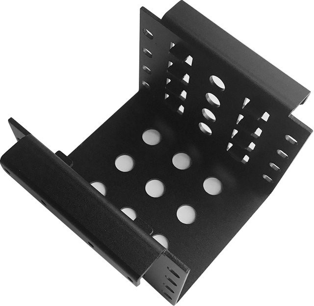 VODOOL 4-Bay SSD Festplatten-Caddy Gehäuse für 2,5-Zoll-auf-3,5-Zoll-Festplatten, interner Montagehalter, Schwarz - Bild 1