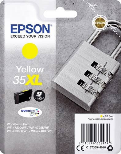 Epson Original Tintenpatrone T3594 35XL Gelb für Inkjet-Drucker - Bild 1