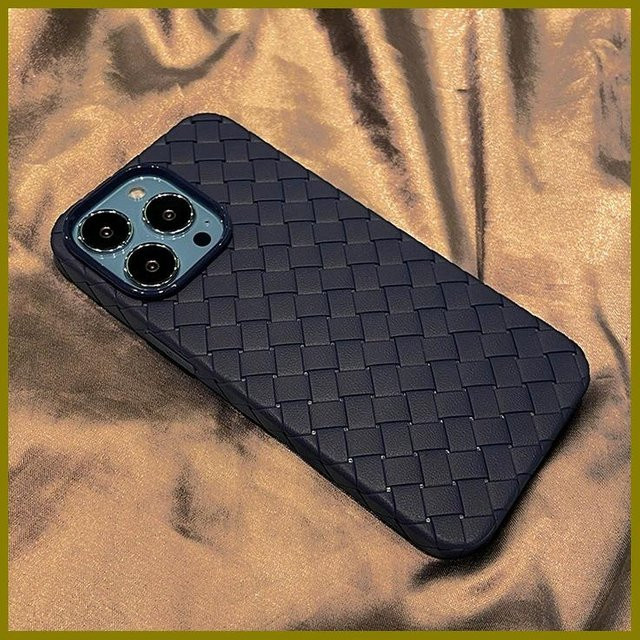 Bai Fen Bai-Digital 3C Atmungsaktive Silikonhülle mit Mesh-Gittergewebe für iPhone in Blau - Bild 1