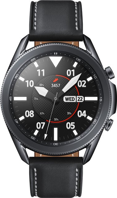 Samsung Galaxy Watch3 Smartwatch Mystic Black 45mm - Bild 1