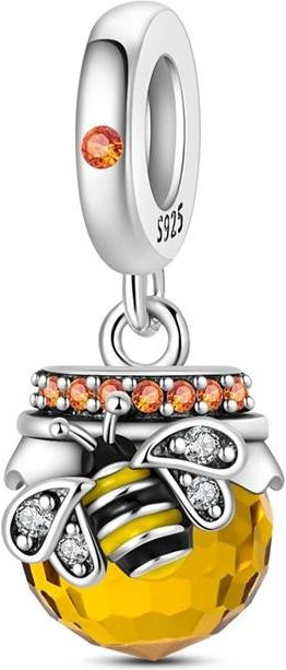 Ohrringe 925 Silber, Zirkonia, Damen, Bienen - Bild 1