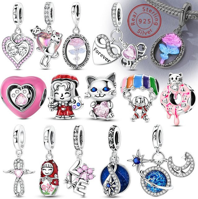Anhänger 925 Silber, Perle, Damen - Bild 1