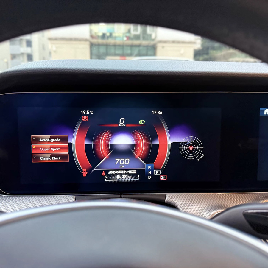 ZWNAV Dual Bildschirm Android 13 Auto Radio Multimedia Player für Mercedes Benz E Klasse W213 2016-2018 mit GPS, CarPlay, WiFi und Bluetooth in Schwarz - Bild 5