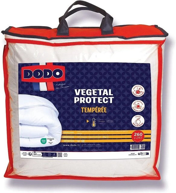 DODO Bettdecke Vegetal Protect Weiß B/T/H: 240 x 260 cm, allergikerfreundlich - Bild 1