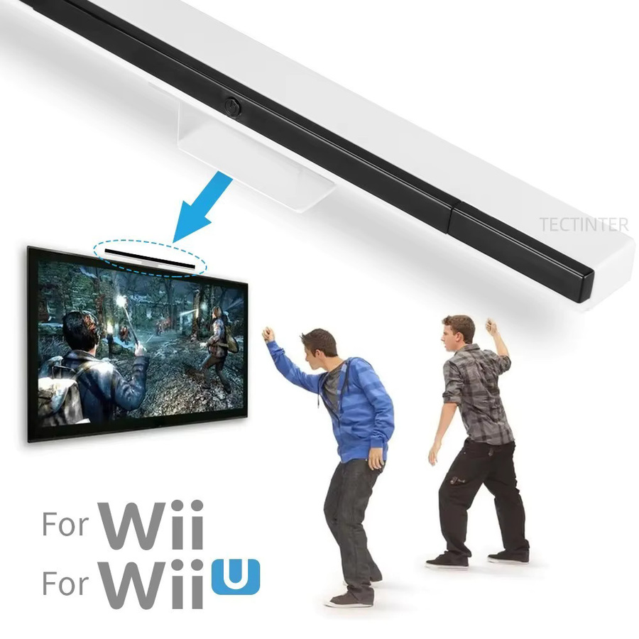 Bluetooth Empfänger für Nintendo Wii und Wii U zur Unterstützung von Wireless und Wired Remote Sensor Bars sowie Nintendo Wii Controllern - Bild 1
