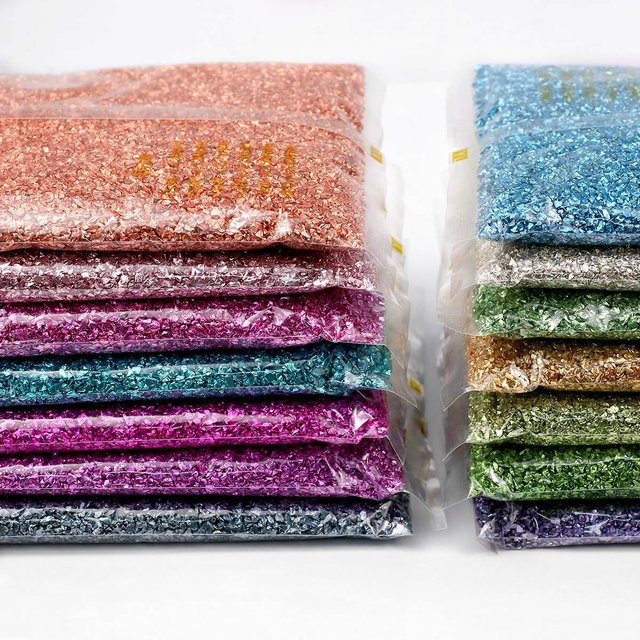 JHNBY Nail Art Strasssteine, Pink, Glänzend, 10 g - Bild 1