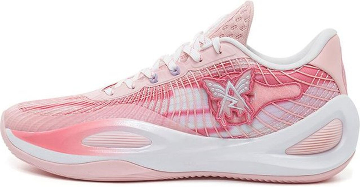 Rigorer Unisex Sneaker AR1 in Rosa und Weiß mit abstraktem Design - Bild 1