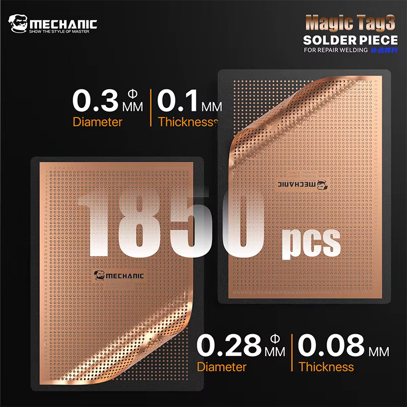 MECHANIC OFFICIAL Magic Tag 3 Lötstück für CPU-Reparaturarbeiten an Xiaomi IP und anderen Mobilgeräten - Bild 4