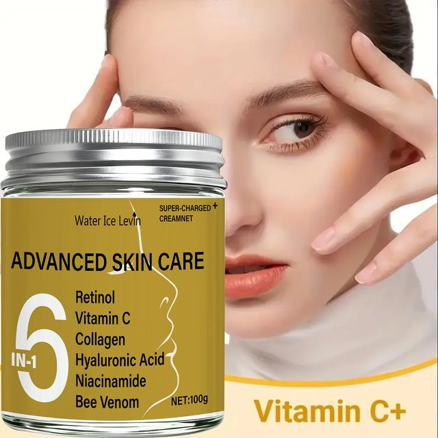 Water Ice Levin Gesichtscreme mit Retinol, Vitamin C und Bienengift - Bild 1