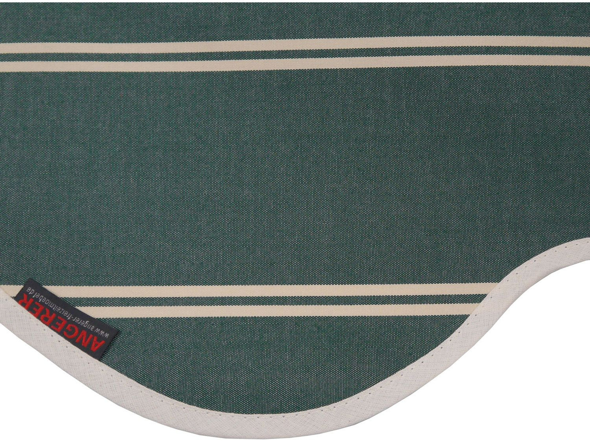 Angerer Klemmmarkise in Grün mit beige Nadelstreifen, Breite: 200 cm - Bild 4