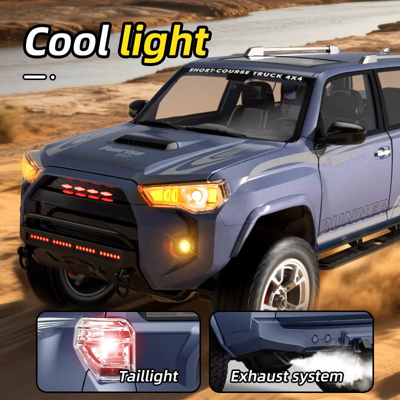 JIKEFUN RC Auto Crawler, 1:18, mit LED Lichter, ab 14 Jahre - Bild 5